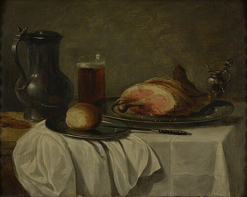 Still life 'Breakfast' ('Ontbijtje'), 1775, 