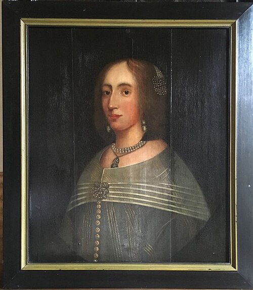 Portret van Lucia Helena van Aebinga, 1675, 