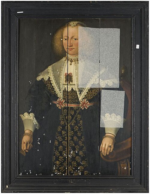 Portrait of Anna van Wytsma (1613-1652), 1644, 