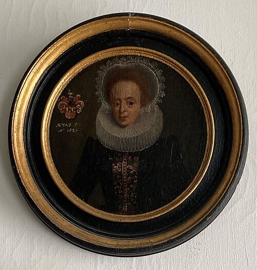Portrait of Teteke Entens (ca. 1564-1649), echtgenote van Abel Coenders van Helpen (1564-1629), 1620, 