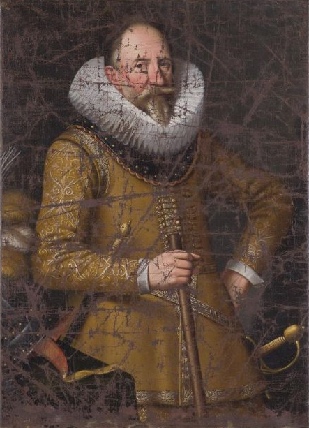 Portret van Jarich van Liauckama, 1619, 