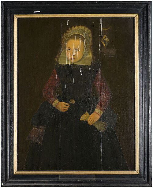 Portret van Catharina Saecklesdr. Kingma, 1625, 