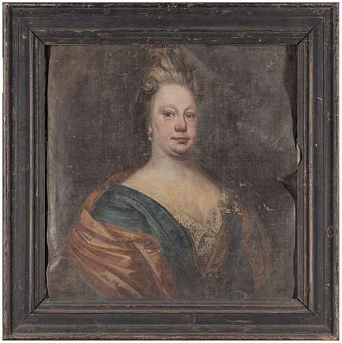 Portrait of His Maria van Burmania (1693-1757), 1699, 