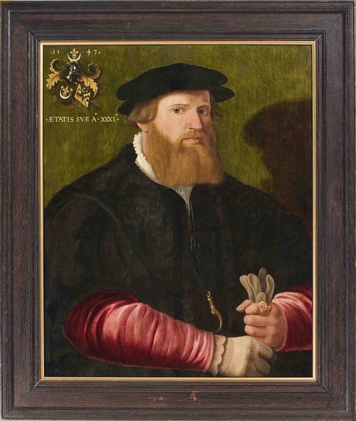 Portret van Goffe van Roorda, 1547, 