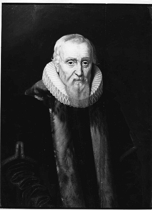 Portret van Ubbo Emmius, 1604, 