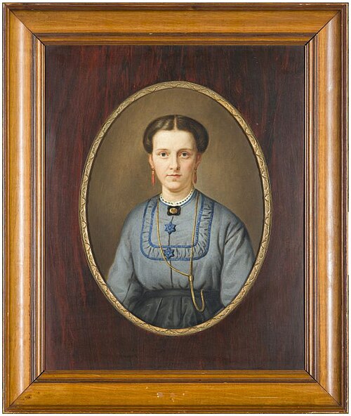 Portret van Jkvr. Josine Imilie van Andringa de Kempenaar, 1870, 