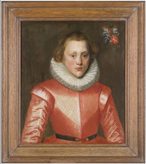 Portret van een jongeman uit geslacht van Meckema, 1611, 