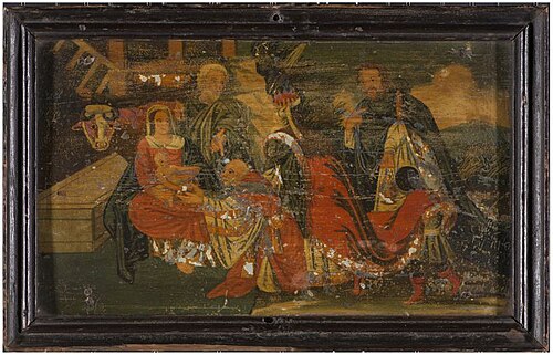 De aanbidding door drie koningen uit Oosten, 1799, 