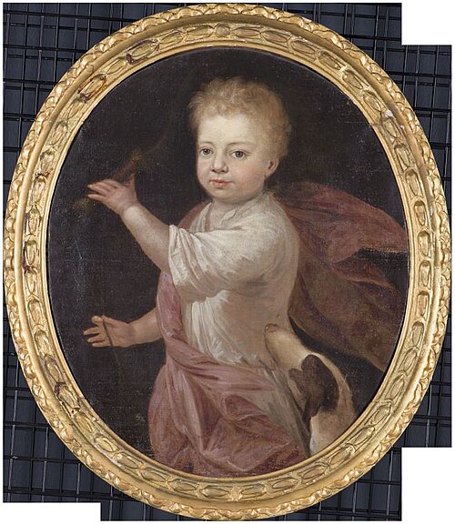 Portret van Jan de Kempenaer als kind, 1715, 
