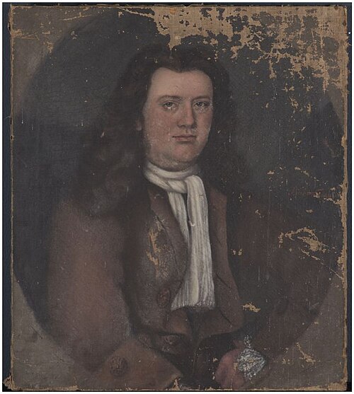 Portret van jonker Tjallingh Willem van Kamstra, 1712, 