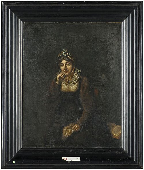 Zittende vrouw met boek, 1799, 