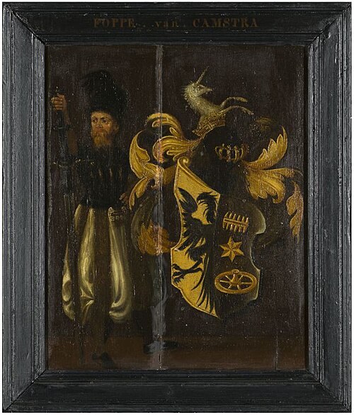Portret van Foppe van Camstra, 1599, 