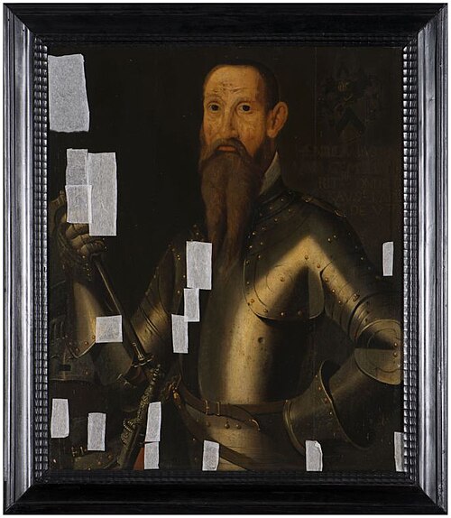 Portret van Hendrik Jacobs van Gemenich, 1532, 