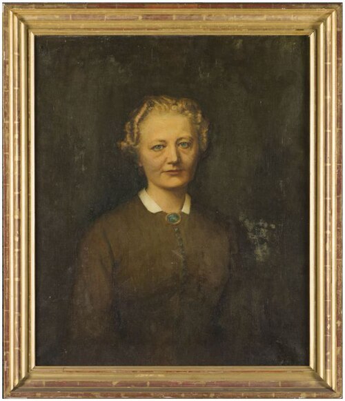 Portret van Catharina van Haersma de With, 1885, 