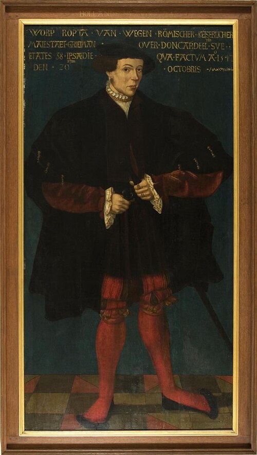 Portret van Worp van Ropta, 1542, 