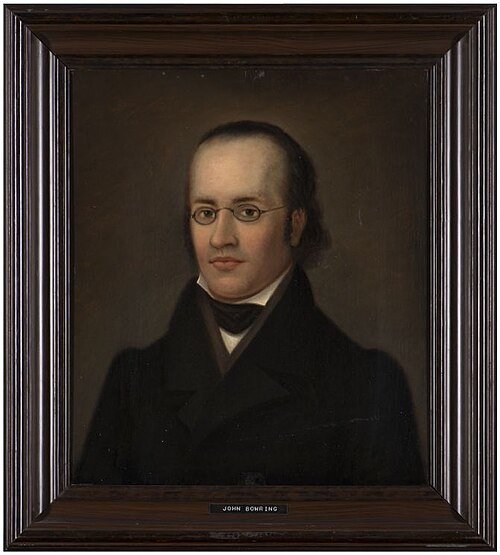 Portrait of John Bowring, 1834, 