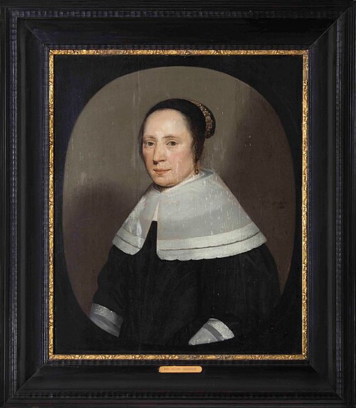 Portret van Foockeltje Jetzesdr.van Poelgeest, 1653, 
