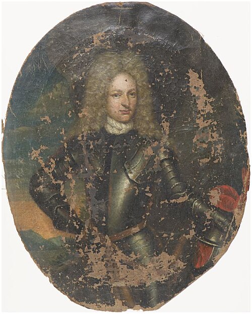 Portret van Jelte of Julius van Unia, 1699, 
