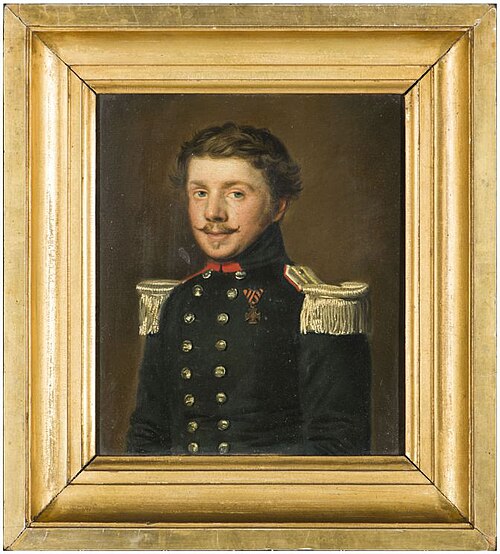 Portret van W.A.(?) van Sloterdijck, 1834, 