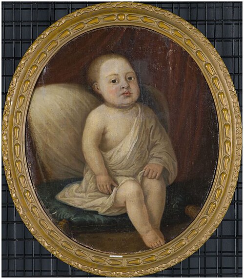 Portret van Daniël Livius de Kempenaer kind, 1717, 