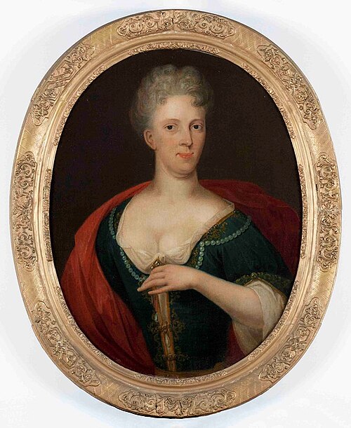 Portret van Tjallina Aedonia van Eysinga, 1724, 
