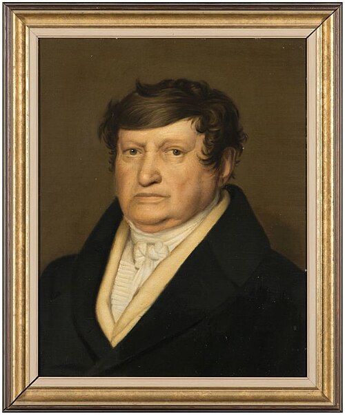 Portret van Pieter van Wicheren, 1854, 