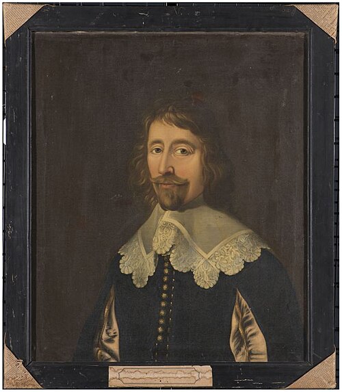 Portrait of a man, possibly Schelte van Paffenrode, 1645, 