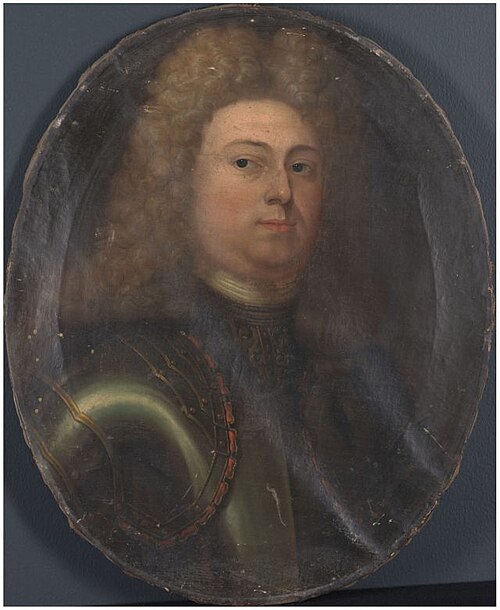 Portret van onbekende man, 1704, 
