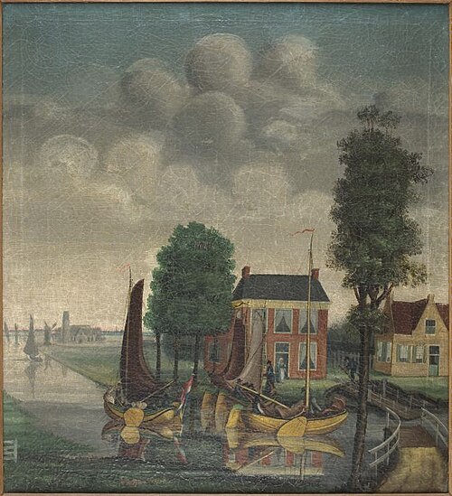 Herberg aan vaart in Terhorne, 1849, 