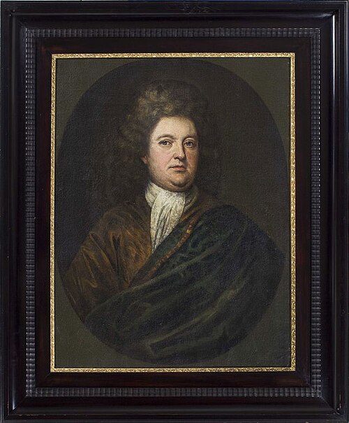 Portret van Frans van Eysinga van Burmania, 1710, 