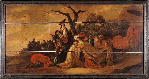 Jacob ontmoet Jozef in Egypte, 1650, 