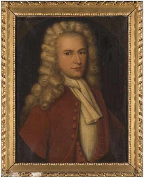 Portret van een onbekende man, 1725, 