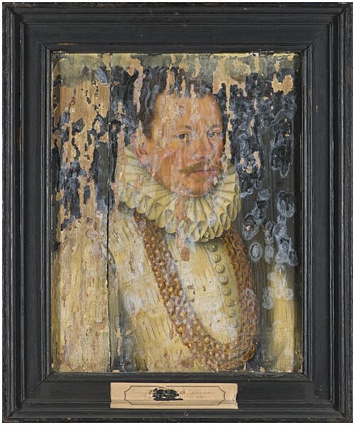 Portret van Carel van Sternsee, 1584, 