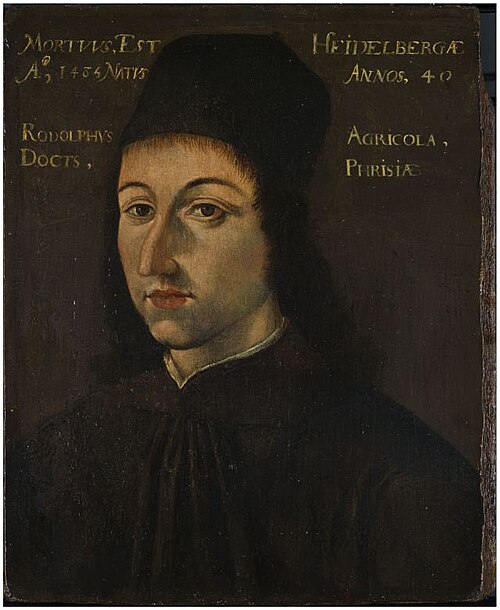 Portrait of Rudolf Agricola (1443-1485), 1489, 