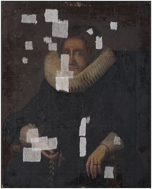 Portret van Sjouck van Cammingha, 1619, 
