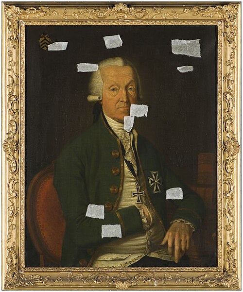 Portret van Coenraad Willem baron van Haersolte?, 1790, 