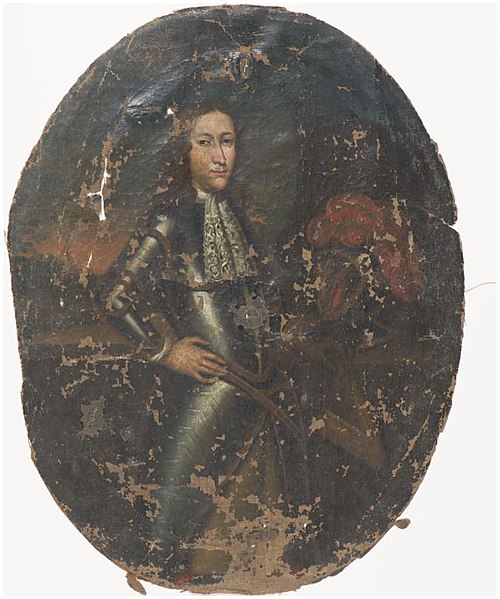 Portret van Frans van Unia, 1699, 