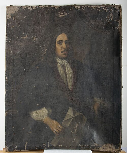 Portret van Ulbe van Aylva, 1654, 