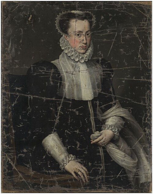 Portret van een onbekende dame, 1574, 