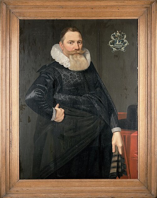 Portret van Olfert Barentsz, 1625, 