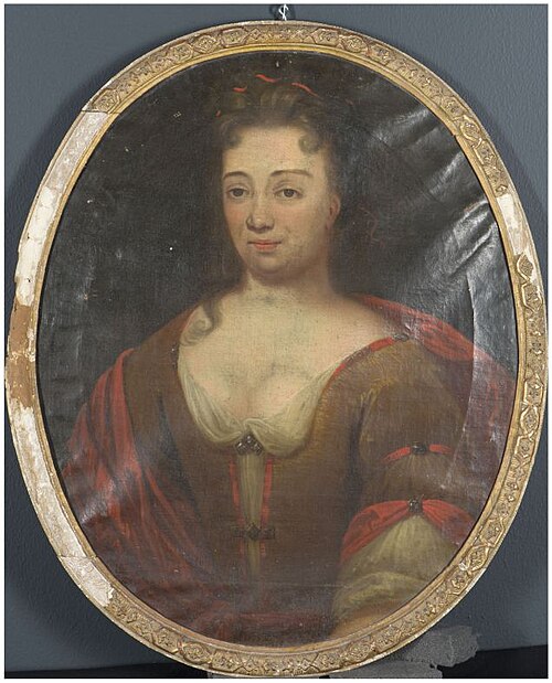 Portret van onbekende dame, 1704, 