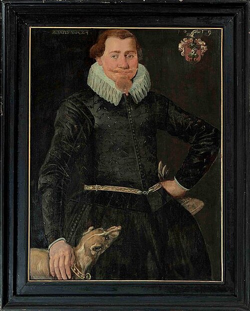 Portret van Harmen Fransz.van Bockama, 1619, 