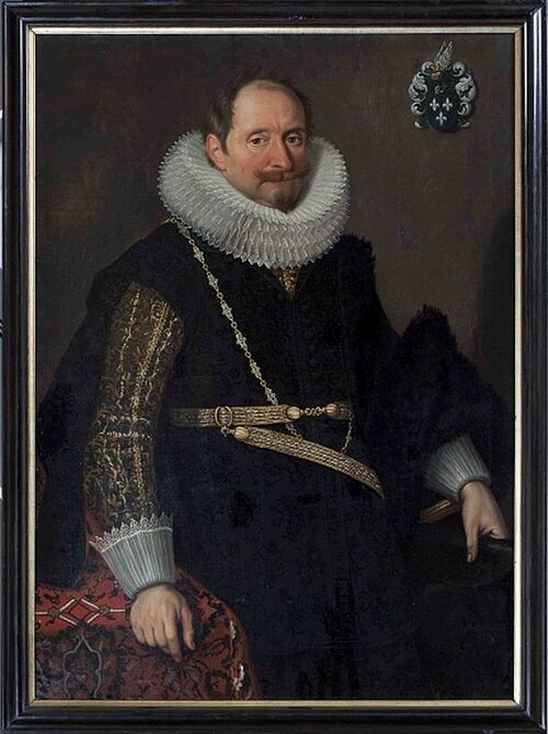 Portrait of Eraert van Pipenpoy Lord of Merchten, 1629, 
