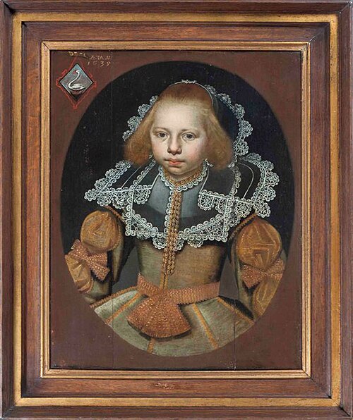 Portret van Geerteke van Fogelsangh, 1635, 