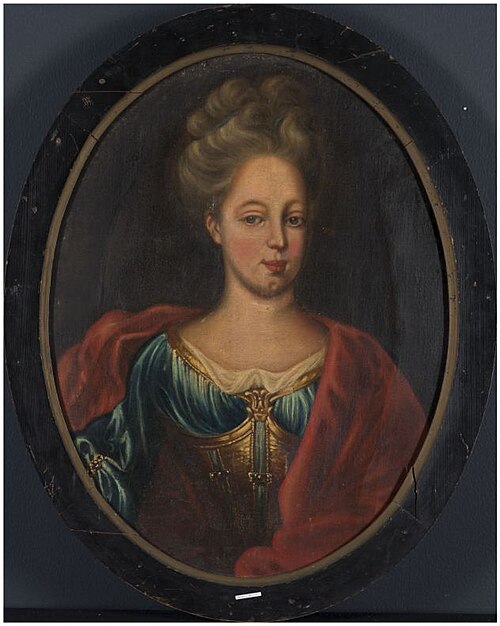 Portret van een onbekende dame, 1704, 
