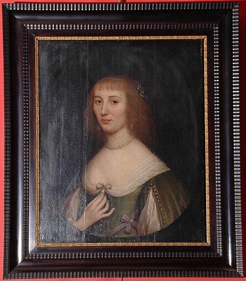 Portret van Eduarda Lucia van Juckema, 1664, 