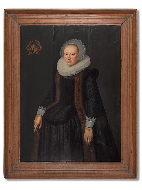 Portret van Geertjen Verhee, 1625, 
