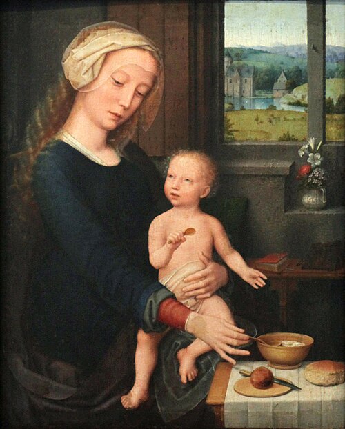 La Vierge à la soupe au lait, 1510, 