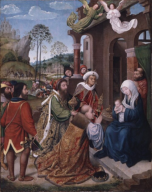 L'Adoration des Mages., 1505, 
