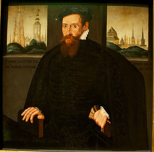 Portrait de Pierre Lootyns, 1557., 1557, 